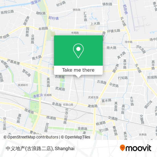 中义地产(古浪路二店) map