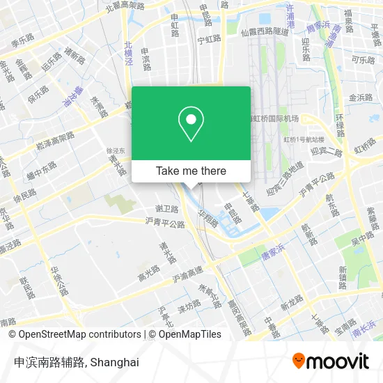 申滨南路辅路 map