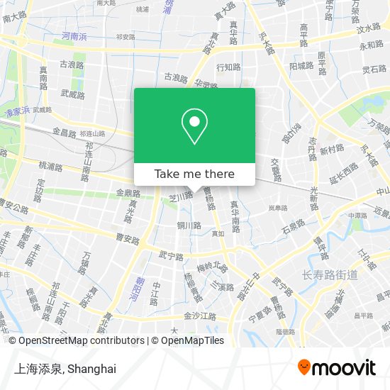 上海添泉 map