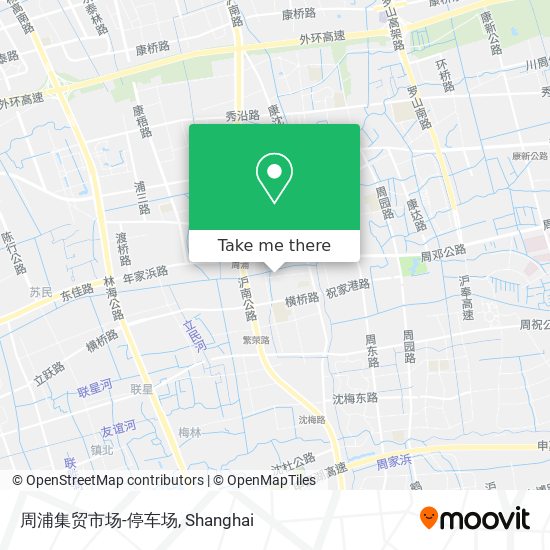 周浦集贸市场-停车场 map