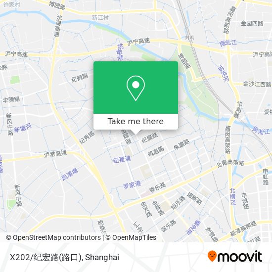 X202/纪宏路(路口) map