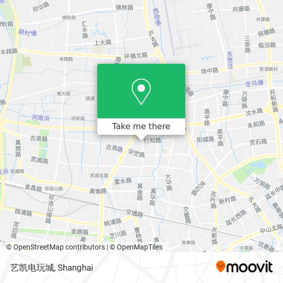 艺凯电玩城 map