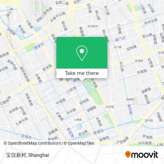 宝仪新村 map