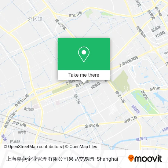上海嘉燕企业管理有限公司果品交易园 map