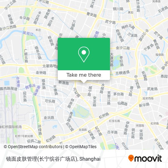 镜面皮肤管理(长宁缤谷广场店) map