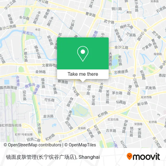 镜面皮肤管理(长宁缤谷广场店) map