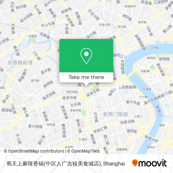 蜀天上麻辣香锅(中区人广吉核美食城店) map