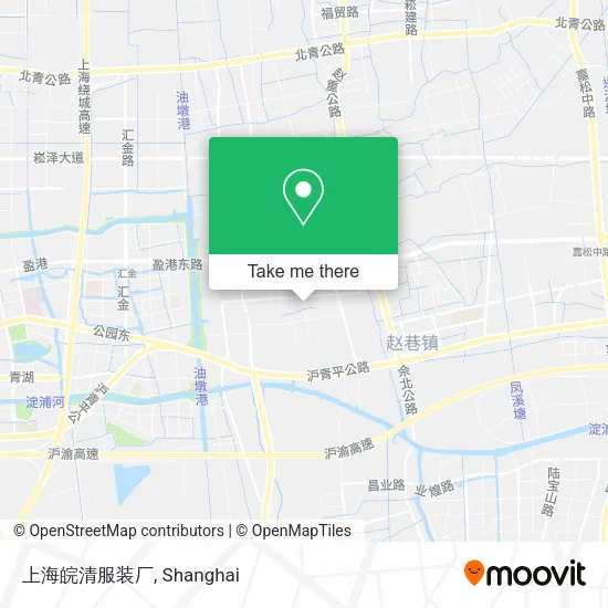 上海皖清服装厂 map