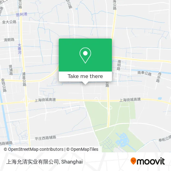 上海允清实业有限公司 map