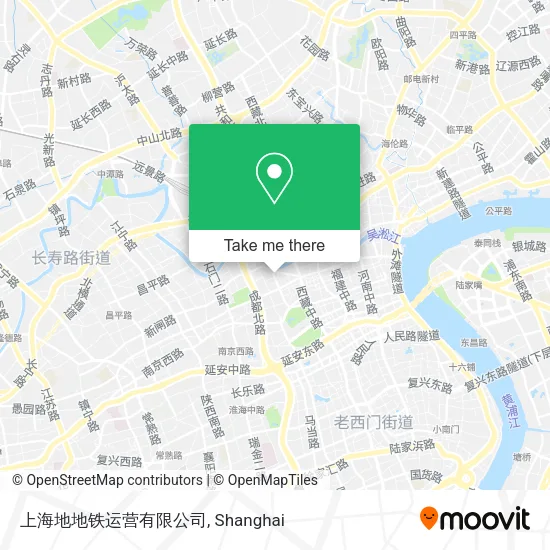 上海地地铁运营有限公司 map