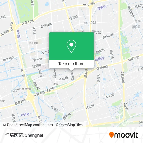 恒瑞医药 map