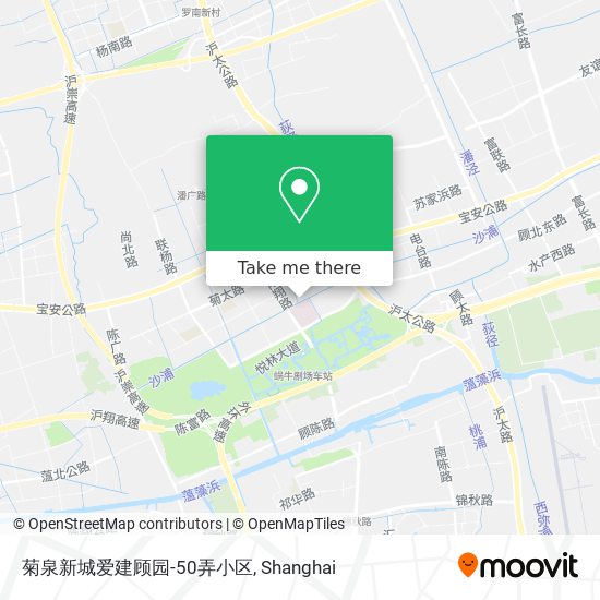 菊泉新城爱建顾园-50弄小区 map