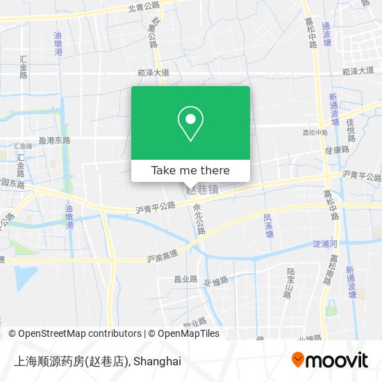 上海顺源药房(赵巷店) map