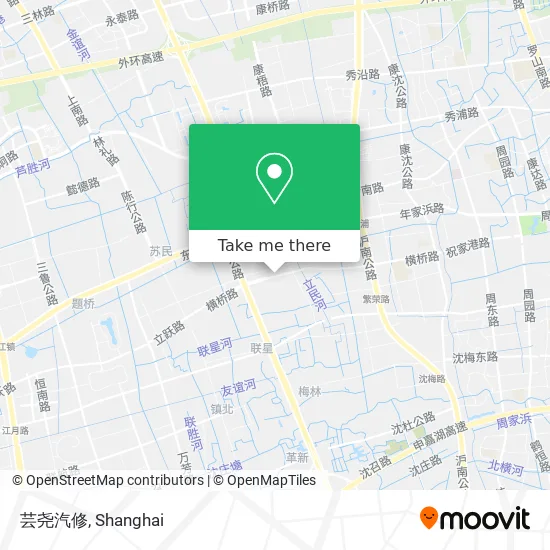 芸尧汽修 map