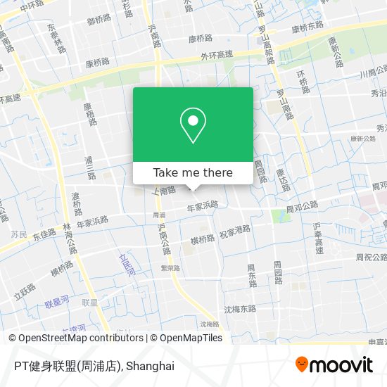 PT健身联盟(周浦店) map