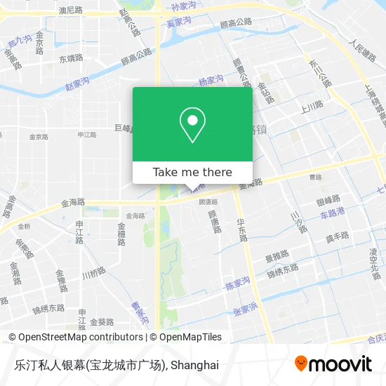 乐汀私人银幕(宝龙城市广场) map