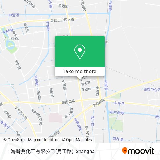 上海斯典化工有限公司(月工路) map