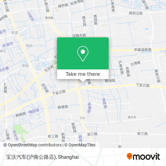 宝沃汽车(沪南公路店) map