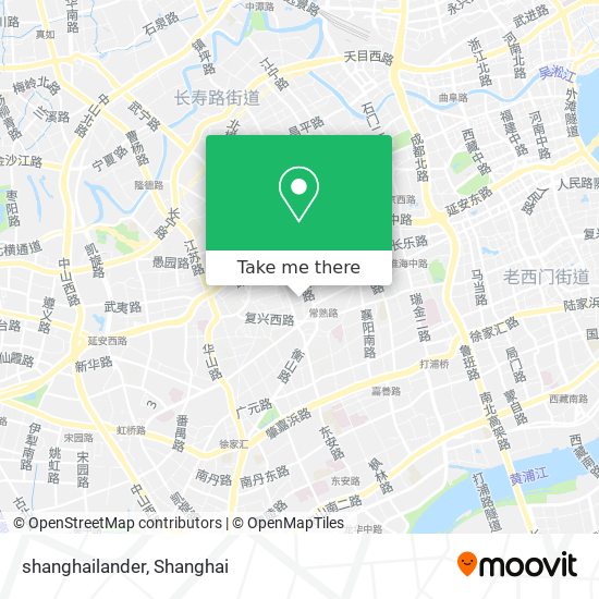 shanghailander map