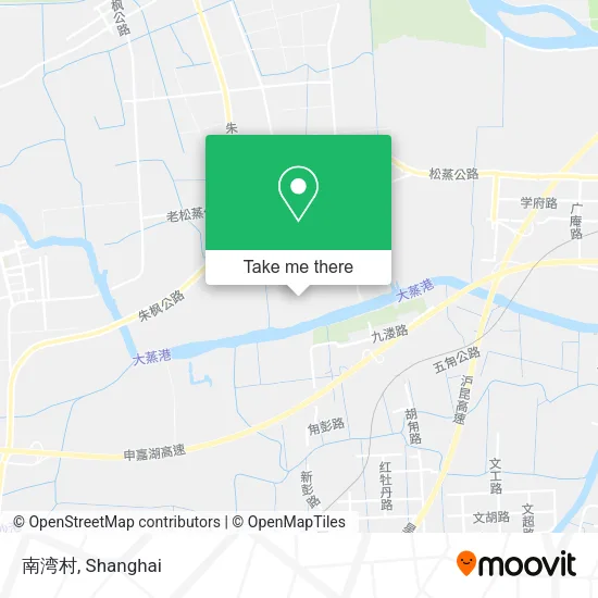 南湾村 map