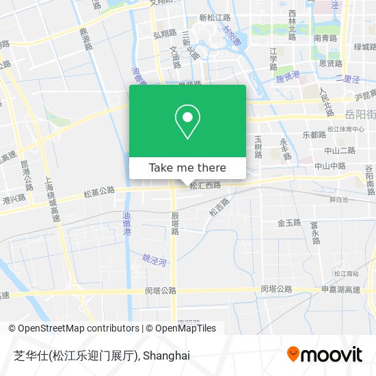 芝华仕(松江乐迎门展厅) map