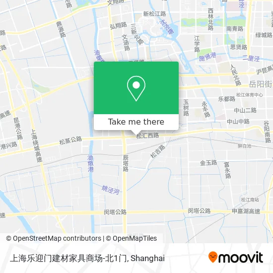 上海乐迎门建材家具商场-北1门 map