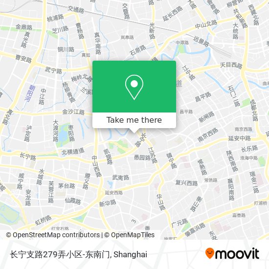 长宁支路279弄小区-东南门 map