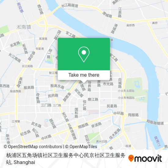 杨浦区五角场镇社区卫生服务中心民京社区卫生服务站 map