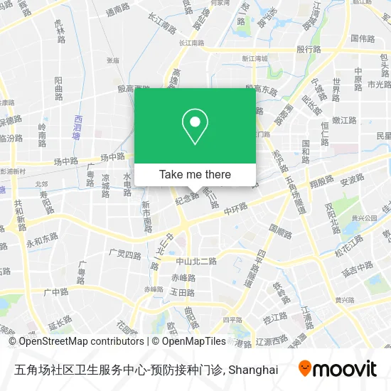 五角场社区卫生服务中心-预防接种门诊 map