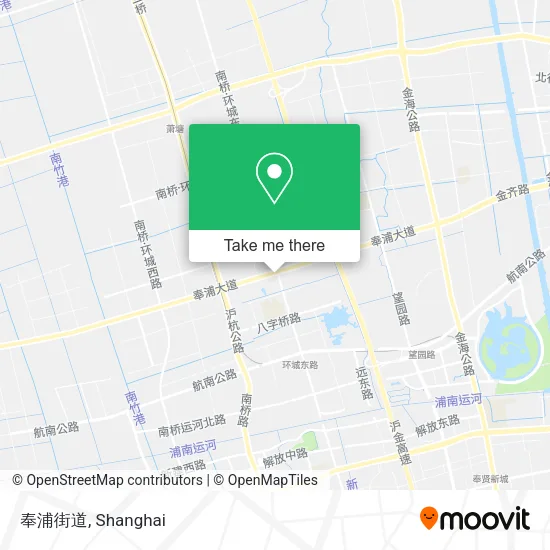 奉浦街道 map