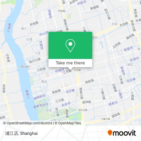 浦江店 map