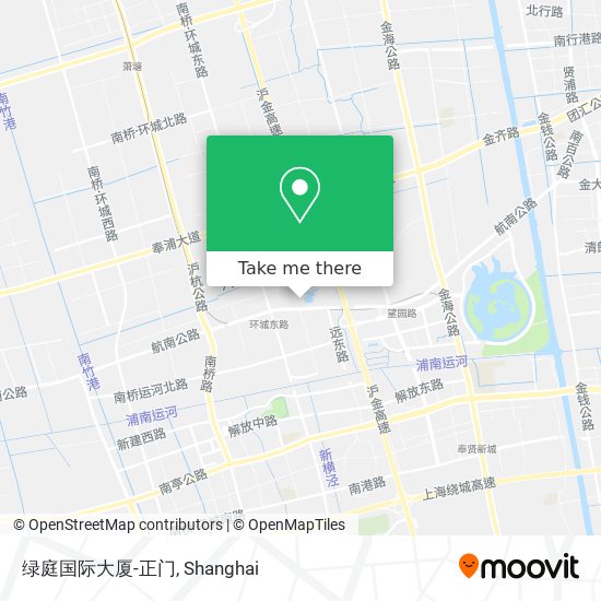 绿庭国际大厦-正门 map