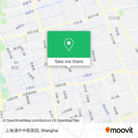 上海浦中中医医院 map