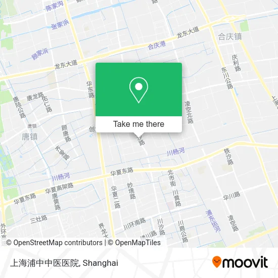 上海浦中中医医院 map