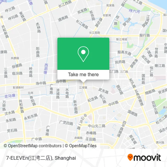 7-ELEVEn(江湾二店) map