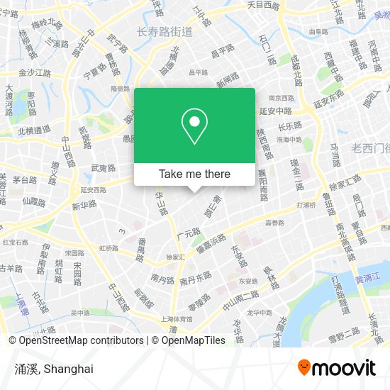 涌溪 map