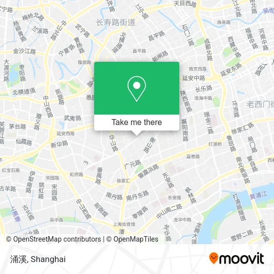 涌溪 map
