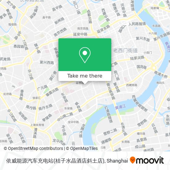 依威能源汽车充电站(桔子水晶酒店斜土店) map