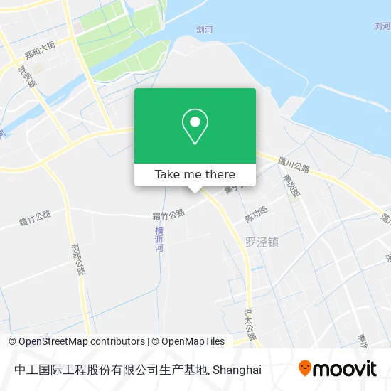 中工国际工程股份有限公司生产基地 map