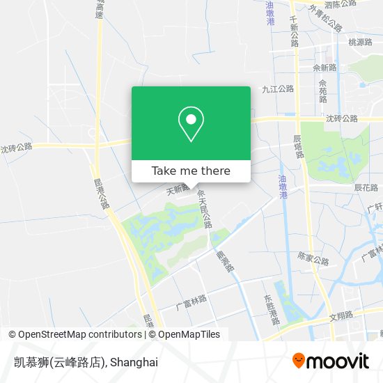凯慕狮(云峰路店) map