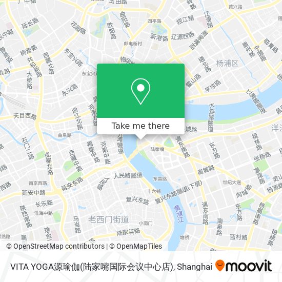 VITA YOGA源瑜伽(陆家嘴国际会议中心店) map