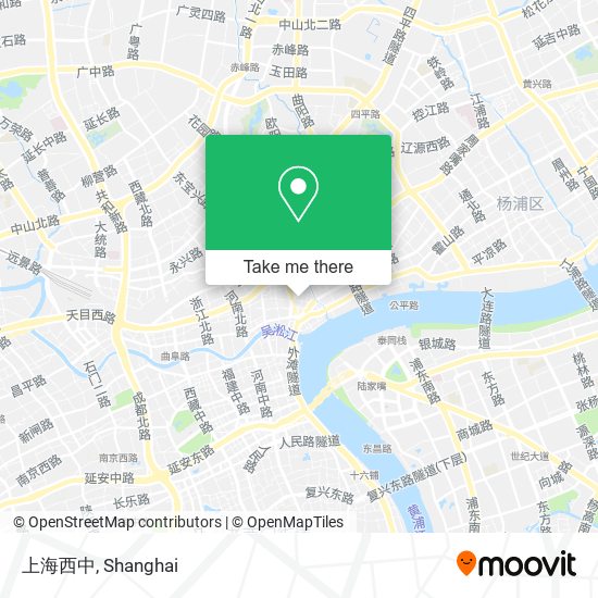 上海西中 map