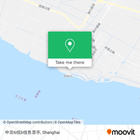 申崇6线b线售票亭 map