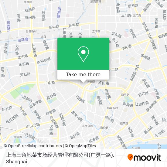 上海三角地菜市场经营管理有限公司(广灵一路) map