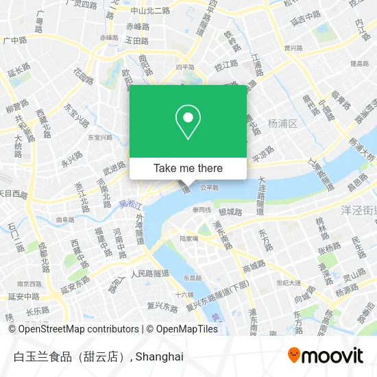 白玉兰食品（甜云店） map