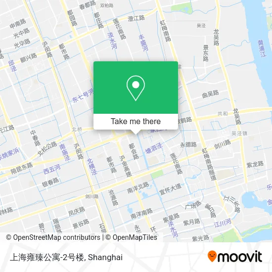 上海雍臻公寓-2号楼 map