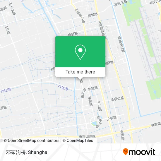 邓家沟桥 map