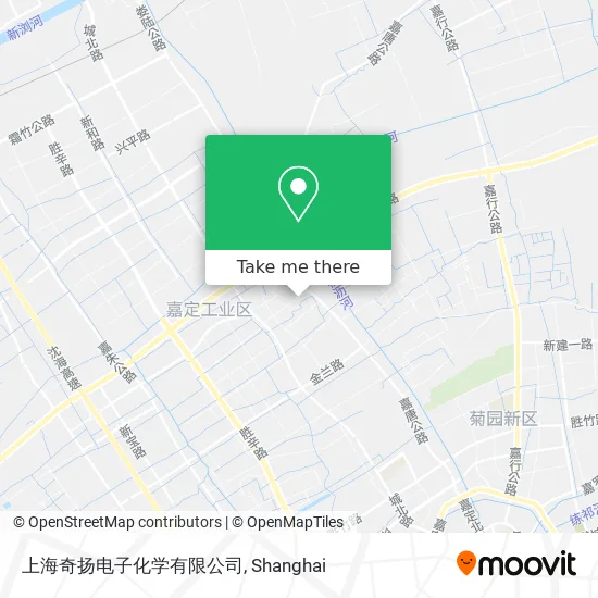 上海奇扬电子化学有限公司 map