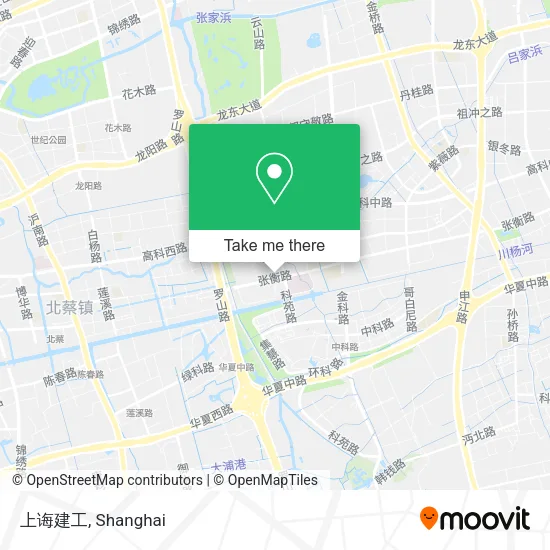 上诲建工 map