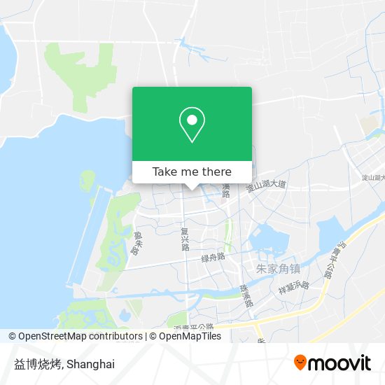 益博烧烤 map